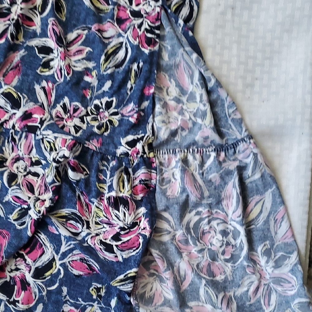 Expresso Floral Print Midi Skirt Size M - Picture 5 of 13